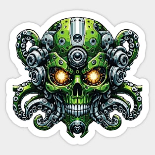 Biomech Cthulhu Overlord S01 D06 Sticker